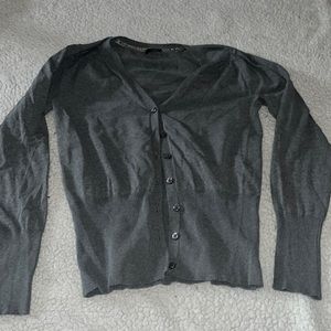 maurices gray cardigan. Size:Small